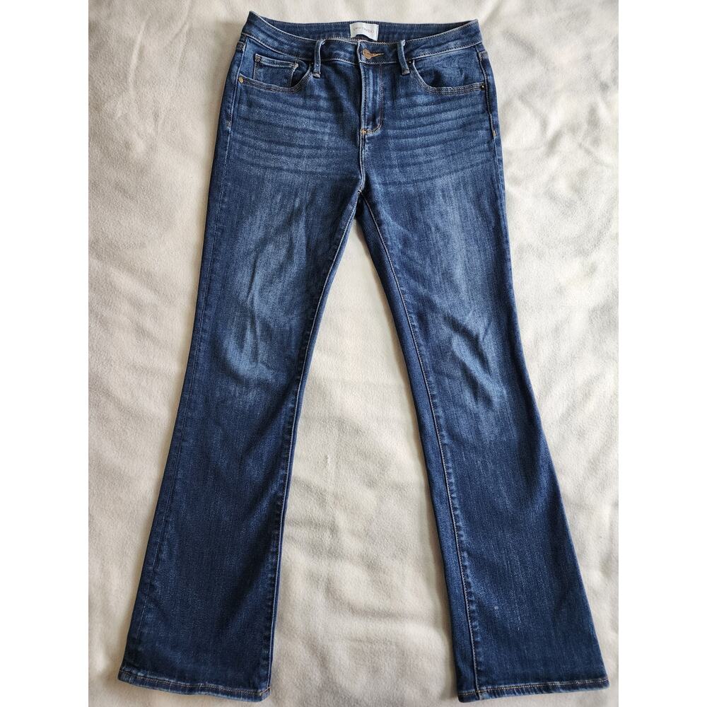 Driftwood Kelly Bootcut Jeans Size 28 Waist 29 Inseam Medium Wash Mid Rise